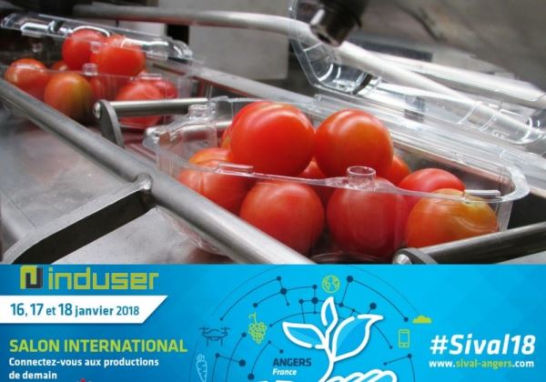 Innovaciones de Induser presentados en la feria SIVAL, en la ciudad verde de Francia