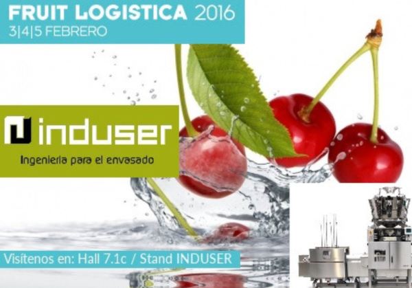 INDUSER EN FRUIT LOGISTICA 2016. BERLIN. DEL 3 AL 5 DE FEBRERO.