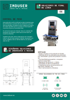 Maquina de Final de Linea Control Peso